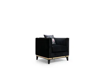 Esquimalt Lenestol - Svart - Møbler - Stoler - Lenestoler