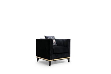 Esquimalt Lenestol - Svart - Møbler - Stoler - Lenestoler