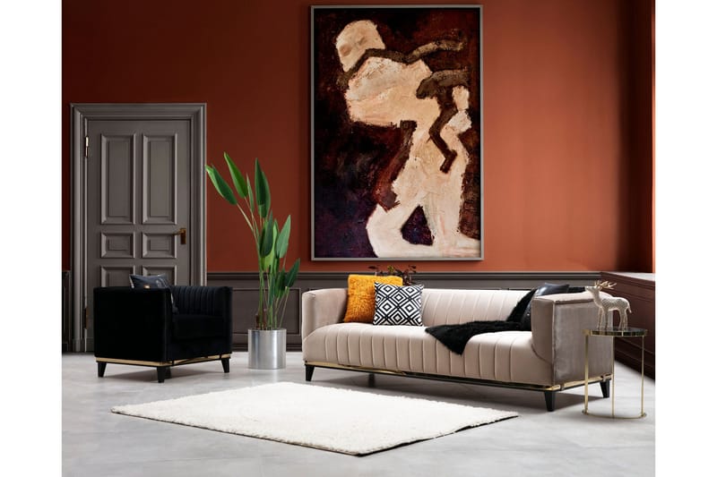 Esquimalt Lenestol - Svart - Møbler - Stoler - Lenestoler