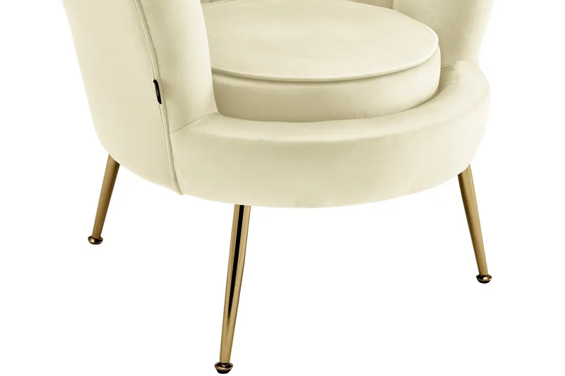 Fållinge Loungelenestol - Kremhvit - Møbler - Stoler - Lenestoler