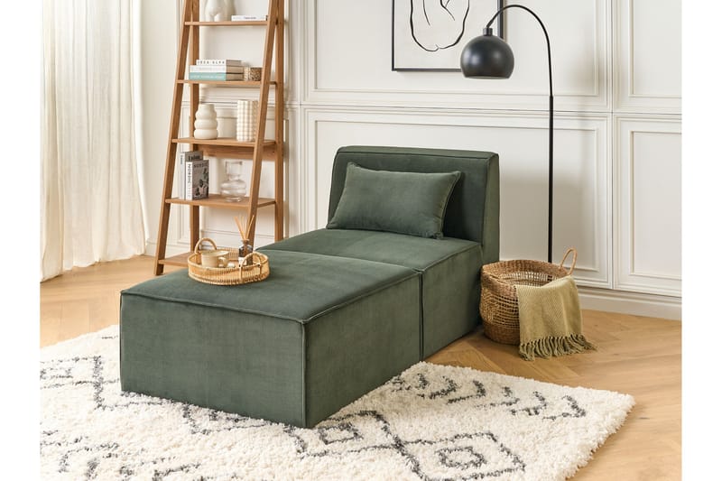 Fabjerg Sjeselong 83 cm - Grønn - Møbler - Stoler - Lenestoler - Liggestol