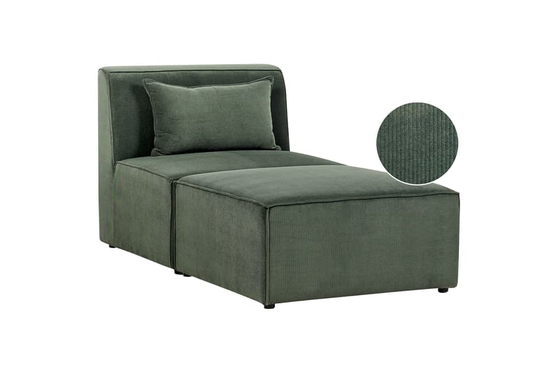 Fabjerg Sjeselong 83 cm - Grønn - Møbler - Stoler - Lenestoler - Liggestol