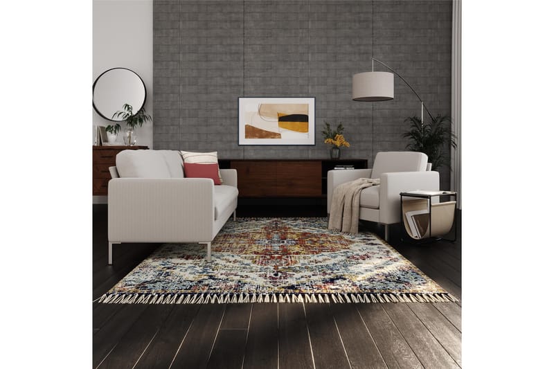 Fabry Lenestol Hvit - Queer Eye - Møbler - Stoler - Lenestoler