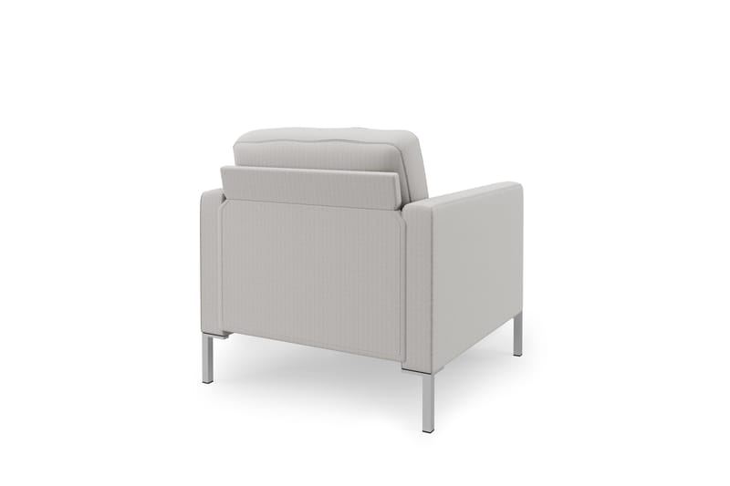 Fabry Lenestol Hvit - Queer Eye - Møbler - Stoler - Lenestoler