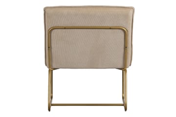 Fie Lenestol - Sand - Møbler - Stoler - Lenestoler