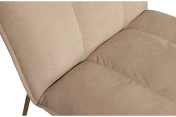 Fie Lenestol - Sand - Møbler - Stoler - Lenestoler