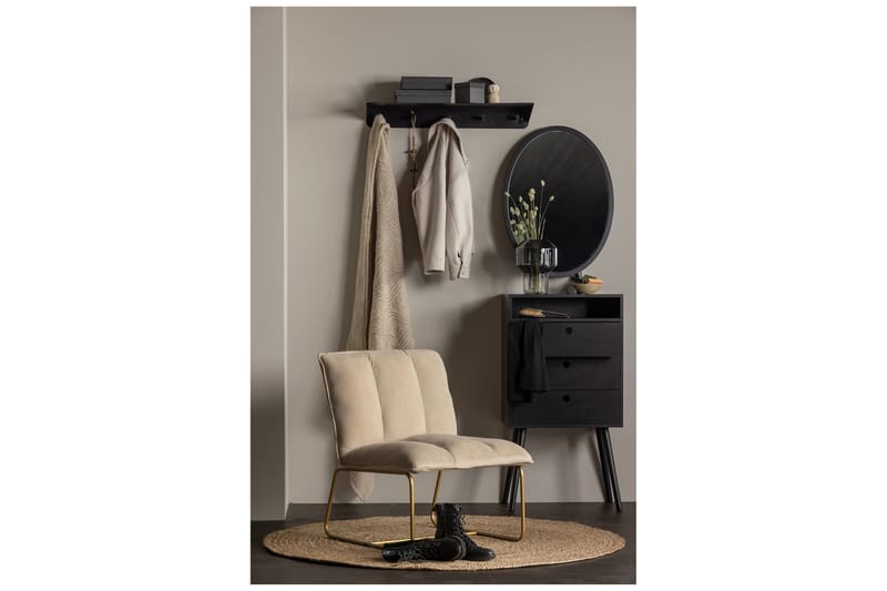 Fie Lenestol - Sand - Møbler - Stoler - Lenestoler