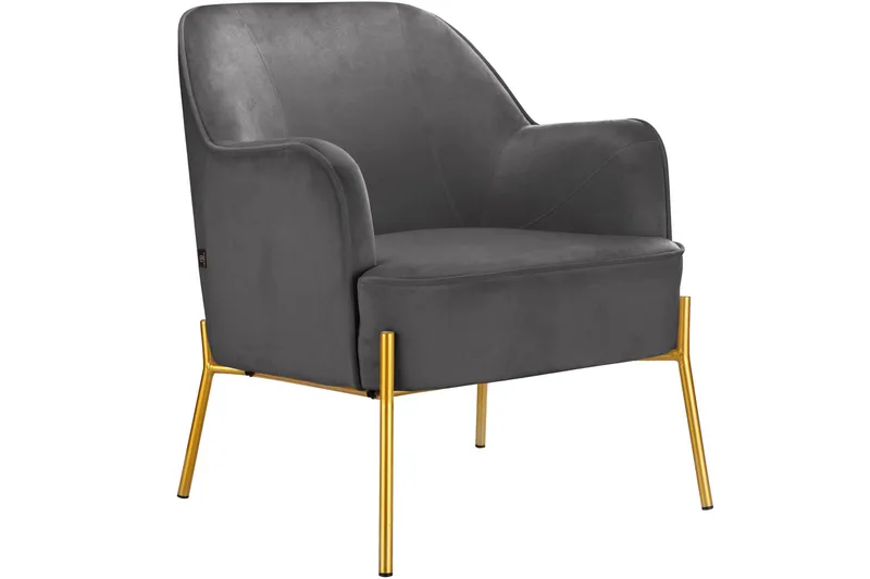 Attapulgus Loungelenestol - Grå - Møbler - Stoler - Lenestoler