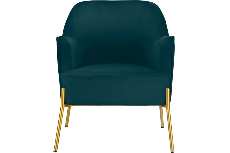 Attapulgus Loungelenestol - Grønn - Møbler - Stoler - Lenestoler - Fløyelslenestol