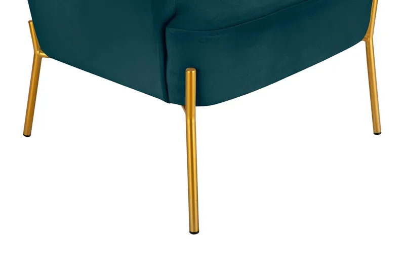 Attapulgus Loungelenestol - Grønn - Møbler - Stoler - Lenestoler - Fløyelslenestol