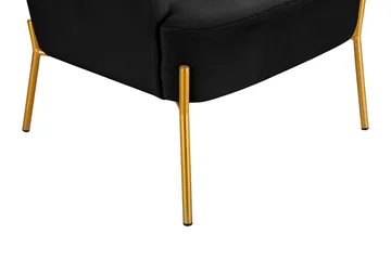 Attapulgus Loungelenestol - Svart - Møbler - Stoler - Lenestoler