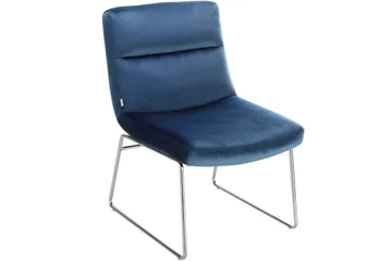 Castlegar Loungelenestol - Blå - Møbler - Stoler - Lenestoler