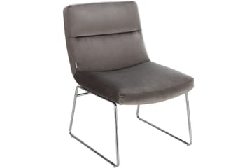 Castlegar Loungelenestol - Grå - Møbler - Stoler - Lenestoler