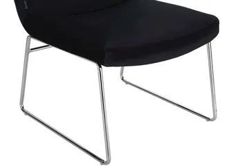 Castlegar Loungelenestol - Svart - Møbler - Stoler - Lenestoler