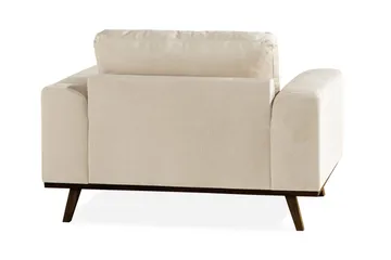 Copenhagen Lenestol - Beige - Møbler - Stoler - Lenestoler - Fløyelslenestol