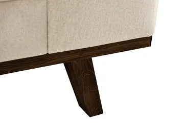 Copenhagen Lenestol - Beige - Møbler - Stoler - Lenestoler - Fløyelslenestol