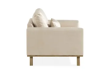 Copenhagen Lenestol - Beige - Møbler - Stoler - Lenestoler - Fløyelslenestol