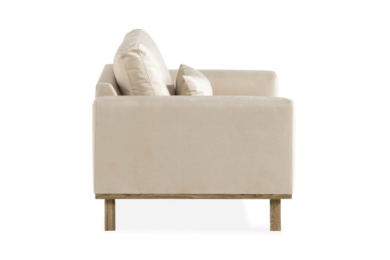 Copenhagen Lenestol - Beige - Møbler - Stoler - Lenestoler - Fløyelslenestol