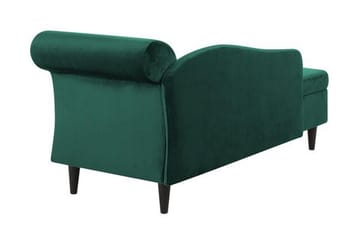 Espie Sjeselong Høyre Fløyel - Grønn - Møbler - Stoler - Lenestoler - Fløyelslenestol