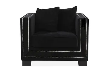 Henrika Lenestol - Fiol - Møbler - Stoler - Lenestoler - Fløyelslenestol