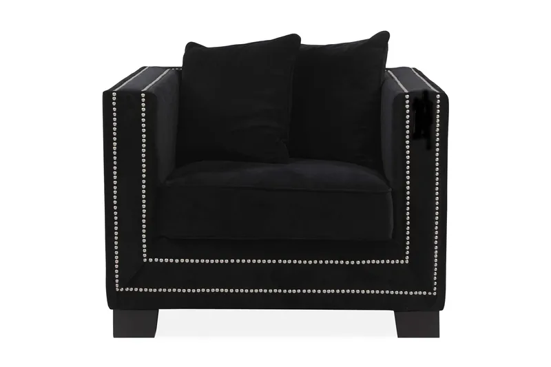 Henrika Lenestol - Fiol - Møbler - Stoler - Lenestoler - Fløyelslenestol