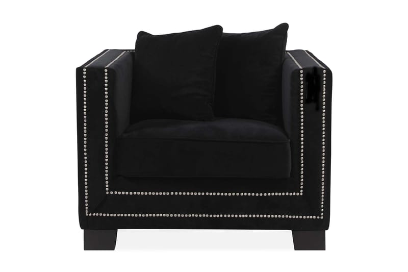 Henrika Lenestol - Fiol - Møbler - Stoler - Lenestoler - Fløyelslenestol