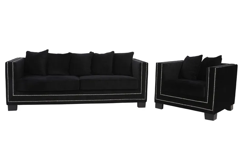 Henrika Lenestol - Fiol - Møbler - Stoler - Lenestoler - Fløyelslenestol