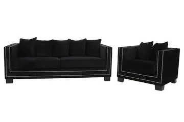 Henrika Lenestol - Fiol - Møbler - Stoler - Lenestoler - Fløyelslenestol