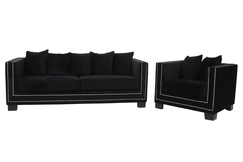 Henrika Lenestol - Fiol - Møbler - Stoler - Lenestoler - Fløyelslenestol