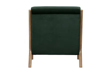 Highly Fløyelslenestol - Grønn - Møbler - Stoler - Lenestoler