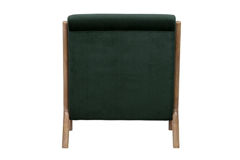 Highly Fløyelslenestol - Grønn - Møbler - Stoler - Lenestoler