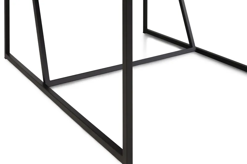 Lenestol Treni Rød/Svart - Rød/Svart - Møbler - Stoler - Lenestoler - Fløyelslenestol