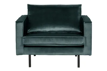 Lissbon Lenestol Fløyel - Møbler - Stoler - Lenestoler - Fløyelslenestol