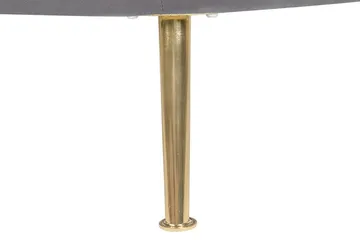 Rickli Lenestol Fløyel - Grå - Møbler - Stoler - Lenestoler - Fløyelslenestol