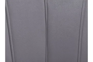 Sarannell Fløyelslenestol - Grå - Møbler - Stoler - Lenestoler - Fløyelslenestol