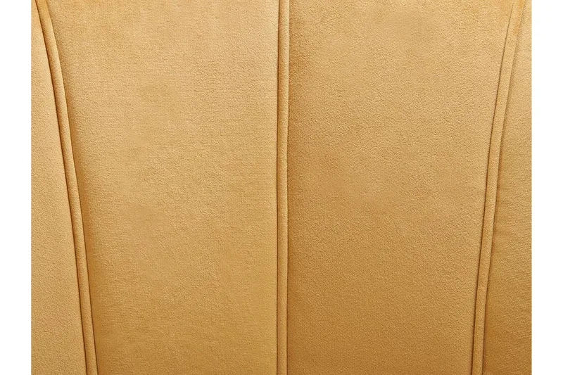 Sarannell Fløyelslenestol - Gul - Møbler - Stoler - Lenestoler - Fløyelslenestol