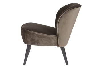 Serra Lenestol - Grønn - Møbler - Stoler - Lenestoler - Fløyelslenestol