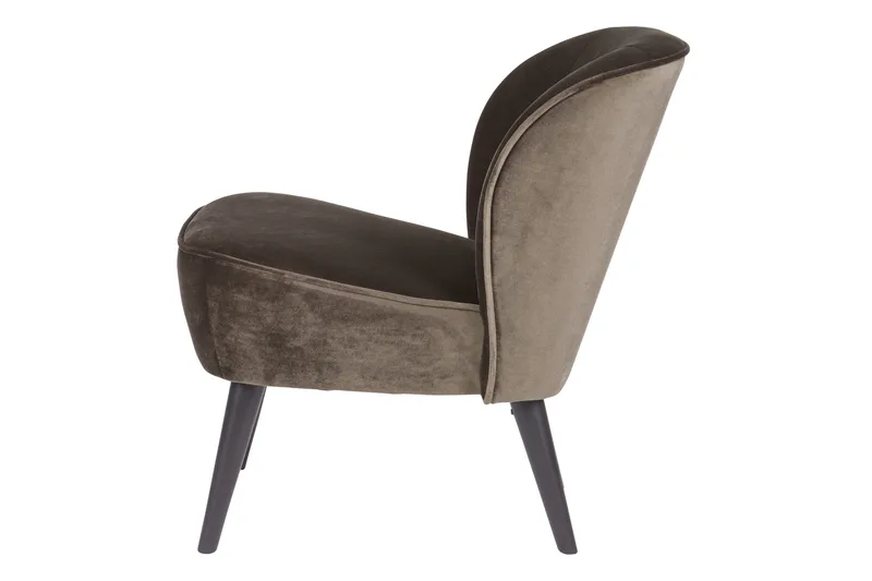 Serra Lenestol - Grønn - Møbler - Stoler - Lenestoler - Fløyelslenestol