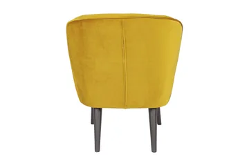 Serra Lenestol - Oker - Møbler - Stoler - Lenestoler - Fløyelslenestol