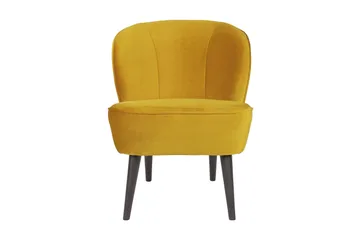 Serra Lenestol - Oker - Møbler - Stoler - Lenestoler - Fløyelslenestol