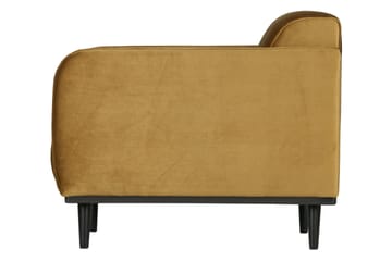 Statement Fløyelslenestol - Honninggul - Møbler - Stoler - Lenestoler