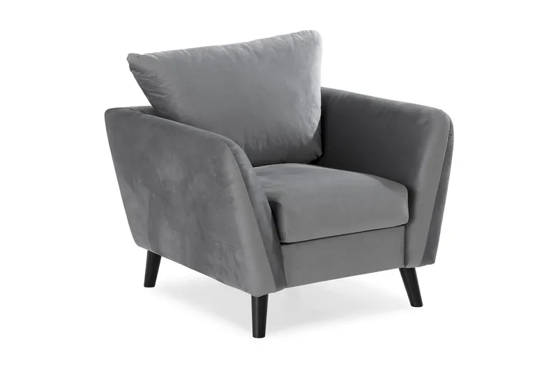 Trend Lenestol, Lysegrå Fløyel