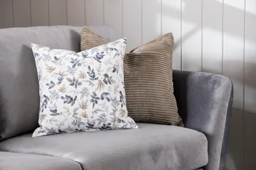 Trend Lenestol - Lysegrå Fløyel - Møbler - Stoler - Lenestoler - Fløyelslenestol