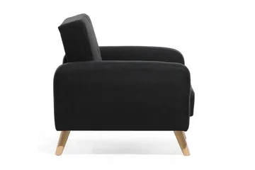 FLORLI Lenestol - Svart - Møbler - Stoler - Lenestoler