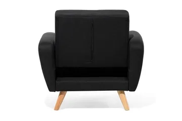 FLORLI Lenestol - Svart - Møbler - Stoler - Lenestoler