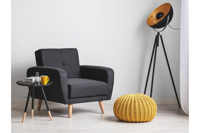 FLORLI Lenestol - Svart - Møbler - Stoler - Lenestoler