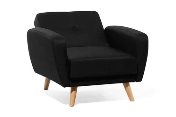 FLORLI Lenestol - Svart - Møbler - Stoler - Lenestoler