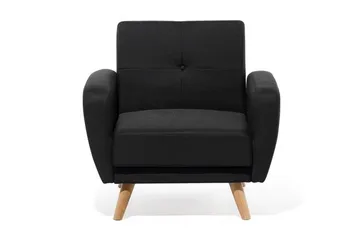 FLORLI Lenestol - Svart - Møbler - Stoler - Lenestoler