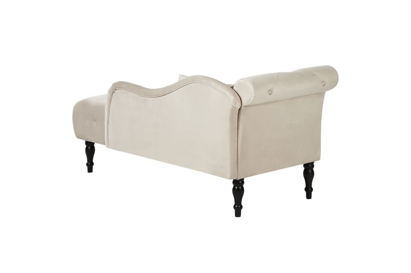 Frostorp Sjeselong 152 cm - Beige/Svart - Møbler - Stoler - Lenestoler - Liggestol