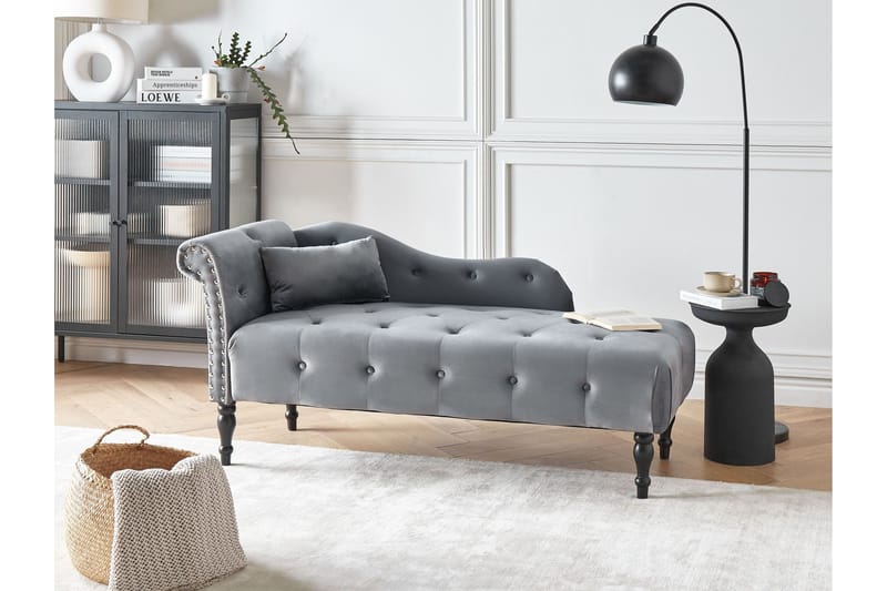 Frostorp Sjeselong 152 cm - Svart/Grå - Møbler - Stoler - Lenestoler - Liggestol